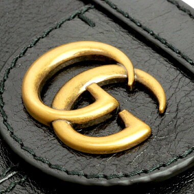 [Used] [Unused / New Old Goods] Gucci Tiger Head Cat Head GG Logo Shoulder Bag Antique Gold Hardware GG Marmont x Liber 547851/4993075 [Tote Bag]