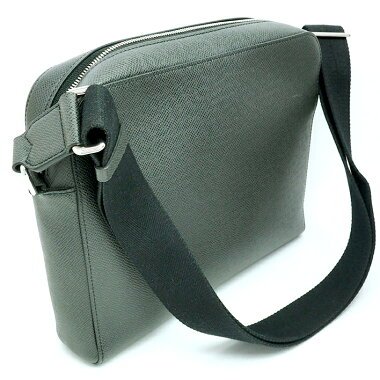 [Used] [Good Condition] Louis Vuitton Anton Messenger PM Taiga Stripe Animation M34441 [Shoulder Bag]