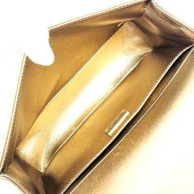 [Used] [Good Condition] Chanel Coco Mark Small Flap Chain Shoulder Antique Gold Metal Boy Chanel A66095 [Shoulder Bag]