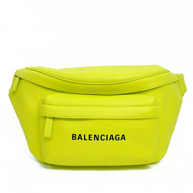 [Used] [Unused / new old] Balenciaga Belt Bag Logo Everyday 5523553500 [Body Bag / Waist Pouch]