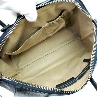 [Used] [Good Condition] Givenchy Medium 2WAY Shoulder Bag Crossbody Bag Silver Hardware Antigona BB05100012 [Handbag]