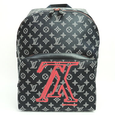 【中古】【美品】ルイヴィトンアポロモノグラムインクM43676【バックパック・リュック】