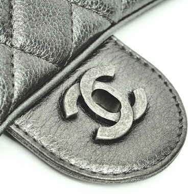 [Used] [Good Condition] Chanel Matrasse Chain Shoulder Shoulder Antique Silver Hardware Kokomark A93999 [Shoulder Bag]