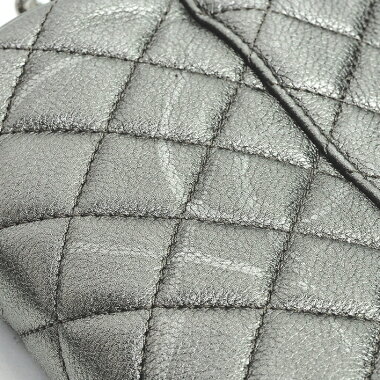 [Used] [Good Condition] Chanel Matrasse Chain Shoulder Shoulder Antique Silver Hardware Kokomark A93999 [Shoulder Bag]