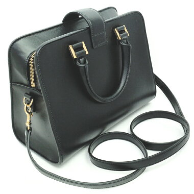 [Pre-owned] [Beautiful] Yves Saint Laurent Baby Cabass 2WAY Shoulder Bag YSL Logo Gold Hardware Cabas 472466 [Handbag]