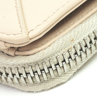 【中古】【ほぼ新品】バレンシアガビルフォードジップアラウンドコンパクトウォレット折財布ペーパー371662【二つ折り財布】