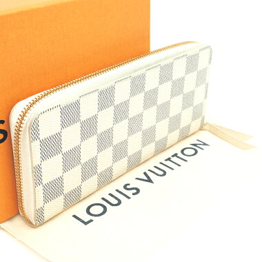 【中古】【美品】ポルトフォレイユ・クレマンスダミエアズールN61210【長財布】