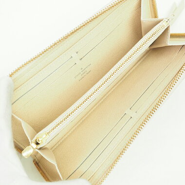 【中古】【美品】ポルトフォレイユ・クレマンスダミエアズールN61210【長財布】