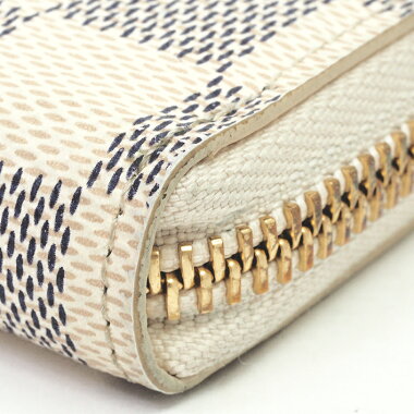 【中古】【美品】ポルトフォレイユ・クレマンスダミエアズールN61210【長財布】