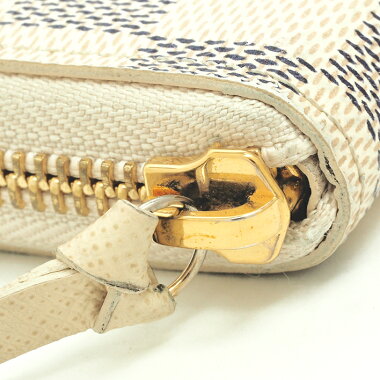 【中古】【美品】ポルトフォレイユ・クレマンスダミエアズールN61210【長財布】