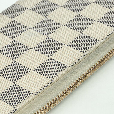 【中古】【美品】ポルトフォレイユ・クレマンスダミエアズールN61210【長財布】