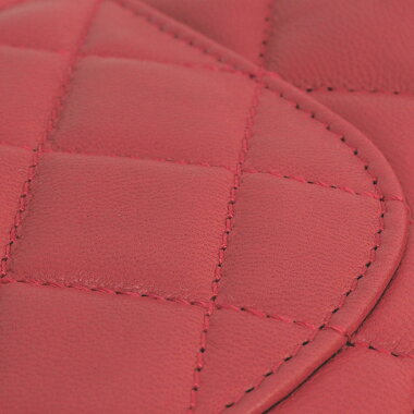 【新入荷商品】【中古】【美品】シャネルバレンタインシリーズココマークウッドチャーム付きWチェーンショルダーアンティークゴールド金具マトラッセA49199【ショルダーバッグ】