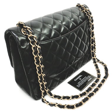 [New Products] [Used] [Good Condition] Chanel 30 Deca-Trasse Coco Mark W Chain W Flap Gold Hardware Matrasse A58600 [Shoulder Bag]