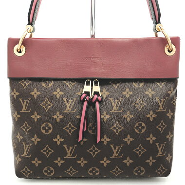 [New arrival goods] [Used] [Beautiful goods] Louis Vuitton Twill Leaves Monogram M43716 [Shoulder bag]