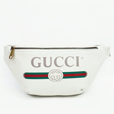 【新入荷商品】【中古】【未使用品・新古品】グッチシェリーラインベルトバッグウェブプリント530412・525040【ボディバッグ・ウエストポーチ】