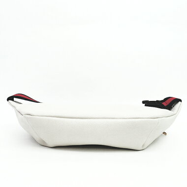 【新入荷商品】【中古】【未使用品・新古品】グッチシェリーラインベルトバッグウェブプリント530412・525040【ボディバッグ・ウエストポーチ】