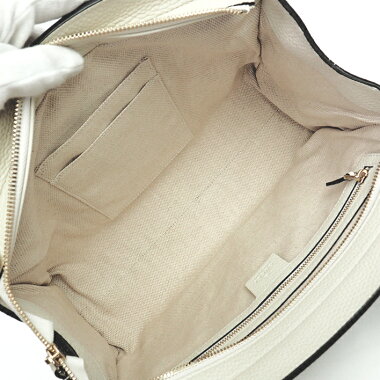 [New Arrival] [Used] [Unused / New Old Goods] Gucci 2WAY Shoulder Bag GG Logo Gold Hardware Soho 431571/520981 [Handbag]