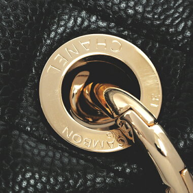 [New Arrival] [Used] [Unused / New Old] Chanel Chain Shoulder Tote Large Shopping Bag Matrasse CC Gold Hardware Coco Mark A50995 [Tote Bag]