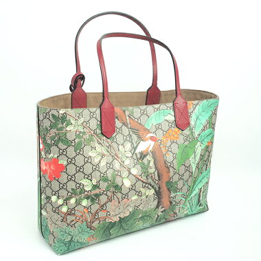 [Ketibaan Baru] [Pra-Milik] [Keadaan Baik] Bag GG Corak Burung Beg Bahu GG Supreme 412096486628 [Tote Bag]