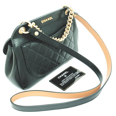 Chanel Chain Around Crossbody Bag in Grey Calf Leather SHW