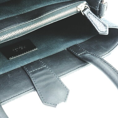 [New stock] [Pre-owned] [Beautiful] Fendi 2WAY shoulder bag silver metal petit toe joule 8BH253 [handbag]