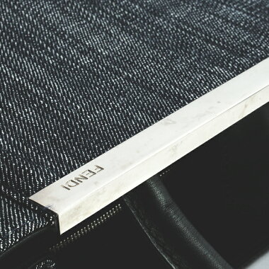 [New stock] [Pre-owned] [Beautiful] Fendi 2WAY shoulder bag silver metal petit toe joule 8BH253 [handbag]