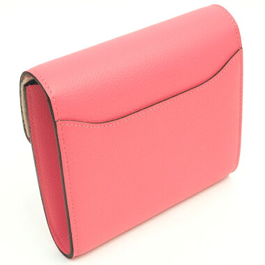 【GOODA掲載】【新入荷商品】【中古】【未使用品・新古品】コンパクトウォレットシルバー金具コンスタンスH073631CK8W【二つ折り財布】