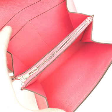 【GOODA掲載】【新入荷商品】【中古】【未使用品・新古品】コンパクトウォレットシルバー金具コンスタンスH073631CK8W【二つ折り財布】