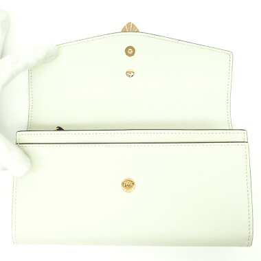 【GOODA掲載】【新入荷商品】【中古】【ほぼ新品】グッチウェブコンチネンタルウォレットゴールド金具シルヴィ476084・525040【長財布】