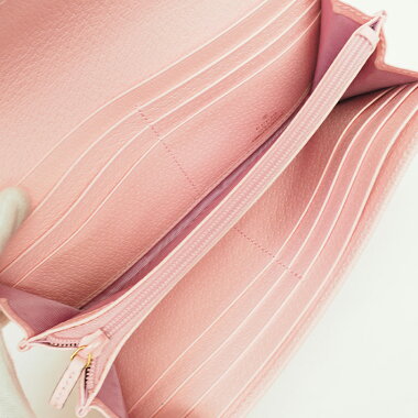 【GOODA掲載】【新入荷商品】【中古】【美品】グッチGGマーモントダブルGフラワープリントチェーンウォレットコンチネンタルウォレットポシェットゴールド金具フローラプリント577343・0416【長財布】