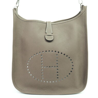 [GOODA] [New stock] [Used] IGMH logo punching shoulder Evelyn [shoulder bag]