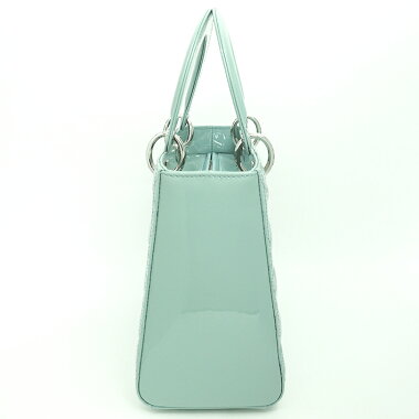 [GOODA] [New stock] [pre-owned] Classic Medium Kanage Stitch 2WAY shoulder bag silver hardware CLASSICCANNAGE Lady Dior VRB44551 [Handbag]