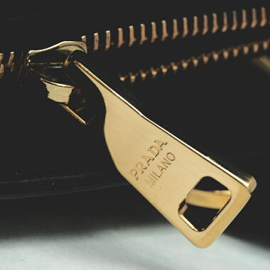 [GOODA posted] [New arrival goods] [Used] Galleria bag Triangle logo 2WAY handbag Shoulder bag Gold metal fittings Saffir Norx 1BA874 [Tote bag]