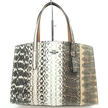 [Posted on GOODA] [New Products] [Pre-owned] Charlie Carry All Ombre 2WAY Shoulder Bag Python Pattern Boutique Line 41381 [Tote Bag]