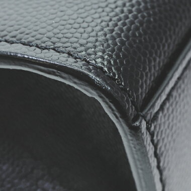 [GOODA] [New Arrivals] [Used] Classic Satchel YSL Logo Chain Shoulder Diagonal Crossbody Black Hardware Kate 364021 [Shoulder Bag]