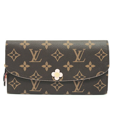 【GOODA掲載】【新入荷商品】【中古】ルイヴィトンポルトフォイユ・エミリーモノグラムM64202【長財布】