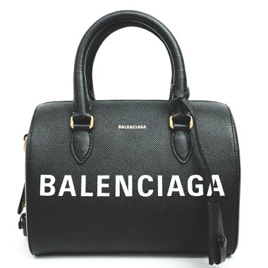 [GOODA] [New Products] [Pre-owned] [Beautiful] Balenciaga 2WAY Shoulder Bag Logo Print Bill Bowling Bag Antique Gold Hardware Ville 518872 [Handbag]