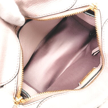 【GOODA掲載】【新入荷商品】【中古】ミュウミュウマドラスファーリボン2WAYショルダーバッグゴールド金具ムートンフィオッコ5BA059【ハンドバッグ】