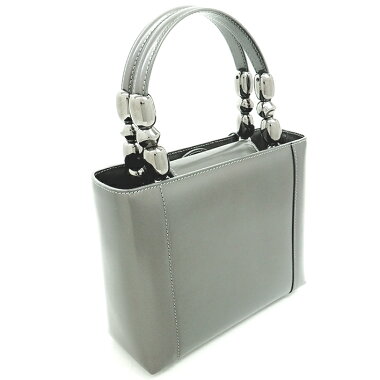 [GOODA] [New stock] [Pre-owned] Christian Dior top handle mini bag matt color gun metamaris pearl [handbag]