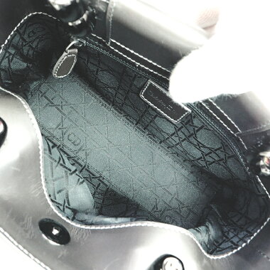 [GOODA] [New stock] [Pre-owned] Christian Dior top handle mini bag matt color gun metamaris pearl [handbag]