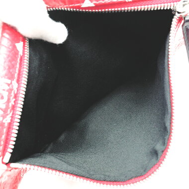 【GOODA掲載】【新入荷商品】【中古】エムシーエムミディアムホワイトロゴベルトバッグショルダーバッグモノグラムMUZ9SFI07AV001【ボディバッグ・ウエストポーチ】