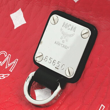 【GOODA掲載】【新入荷商品】【中古】エムシーエムミディアムホワイトロゴベルトバッグショルダーバッグモノグラムMUZ9SFI07AV001【ボディバッグ・ウエストポーチ】