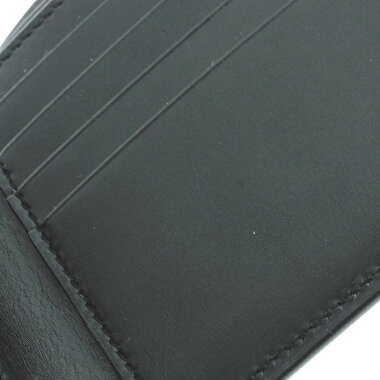 [Diterbitkan pada GOODA] [Saham baru] [pra-dimiliki] Yves Saint Laurent YSL logo lipat dompet perak perkakasan monogram 4532760SX0E1000 [bi-fold dompet]