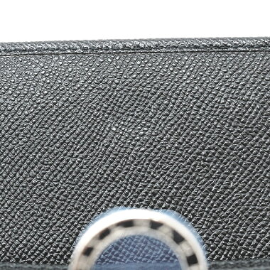 [GOODA] [new stock] [pre-owned] Bvlgari logo clip bi-fold flap wallet silver hardware Bvlgari Bvlgari 30414 [long wallet]