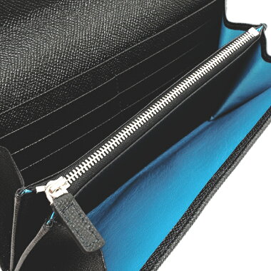 [GOODA] [new stock] [pre-owned] Bvlgari logo clip bi-fold flap wallet silver hardware Bvlgari Bvlgari 30414 [long wallet]