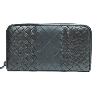 【中古】ボッテガヴェネタインペラトーレジップアラウンドウォレットラウンドファスナーイントレチャート311263VV3411000【長財布】【GOODA掲載】【美品】