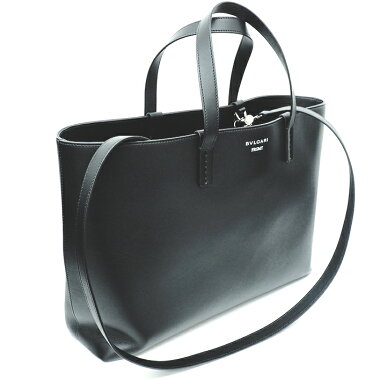 [Pre] Bvlgari BVLGARIxFRAGMENTbyHiroshiFujiwara White Logo Print Handbag 2WAY Shoulder Bag Hiroshi Fujiwara Collaboration Bvlgari Fragment 288555 [Tote Bag]