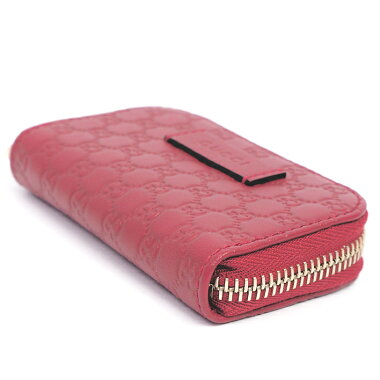 【中古】グッチGG柄ラウンドファスナー小銭入れコインパースゴールド金具マイクログッチシマ449896・496085【コインケース】【GOODA掲載】【新品同様】