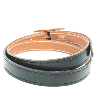 [Used] Hermes H Buckle Gold Hardware Api 3 Ladies Belt [Accessories / Miscellaneous Goods] [GOODA] [Similar to New]