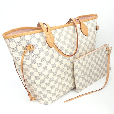 [Used] Louis Vuitton Neverfull MM Damier Azur N41605 [Tote] [GOODA] [Beauty]